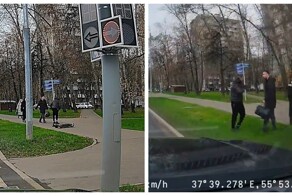 Москвич ударил электросамокатчика за неаккуратную езду