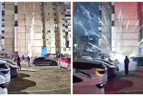 Подростки едва не устроили взрыв во дворе при запуске фейерверка