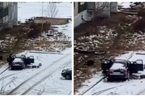 На Урале дети разобрали припаркованную машину