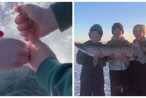 Пацаны на рыбалке: эмоции зашкаливают!