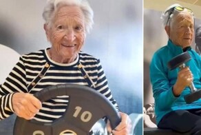 Мне 101 год. Несмотря на остеоартрит, я ежедневно занимаюсь в тренажёрном зале по два часа