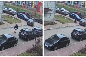 В Подмосковье «Чудо-женщина» разнесла крышкой канализационного люка машину