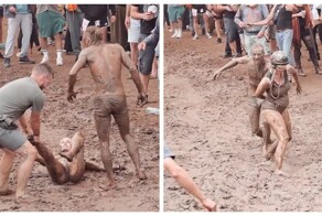 Грязь и дождь не испортили веселье на фестивале