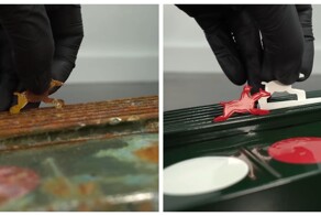 Парень вдохнул жизнь в ржавую механическую игру 1920-х годов