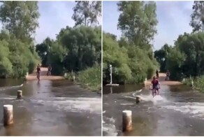 И покатался, и помылся