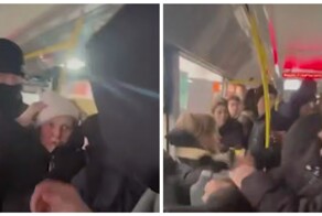 Пенсионерка устроила потасовку в автобусе в Ленинградской области
