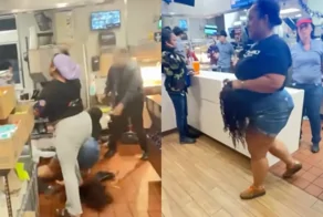 Летающий парик и массовая драка: что творится в нидерландском Макдоналдсе