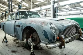 60-летний Aston Martin DB5 подорожал более чем в тысячу раз после реставрации