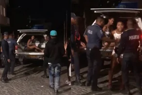 В Африке полиция действует жёстко, вне зависимости от пола