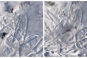 На Камчатке столкнулись два снегохода