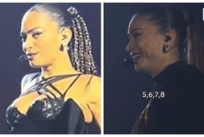 Фанат на концерте Elodie задал ритм всему залу