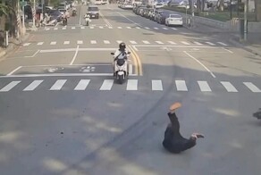 Серийное падение с мотоцикла