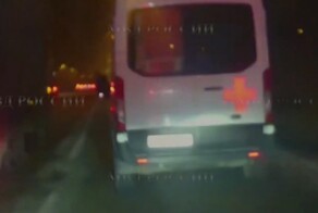 Погоня со стрельбой за машиной скорой помощи