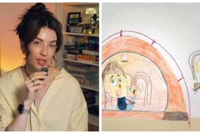 Девушка показала мультфильм, созданный с дочкой