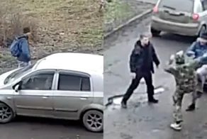 Сигнал водителя разозлил пешехода