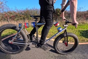 Британский инженер собрал необычный велосипед