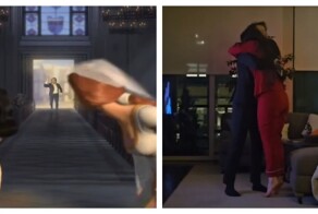 Оригинальное предложение руки и сердца