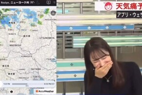 Курьёзный эпизод на японском телевидении