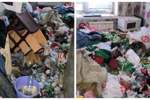 В&nbsp;Красноярске девушка оставила в&nbsp;съемной квартире горы мусора и&nbsp;труп кошки