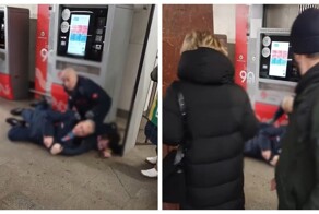 В московском метро контролёры скрутили пассажира, который отказался от досмотра