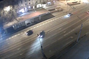 Ешё один прилёт в столб