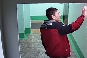 Маг огня в подъезде Нижнекамска