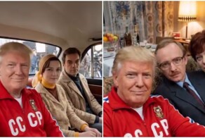 Дональд Трамп на съемочных площадках советских фильмов