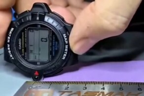 Часы, позволявшие измерять расстояние по бумажным картам