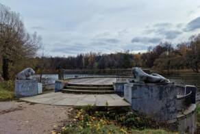 Львы вернулись в московскую усадьбу Кузьминки. Фото до/после реставрации