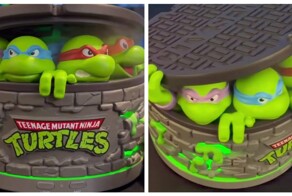Увлажнитель воздуха в виде колодца с Черепашками-ниндзя