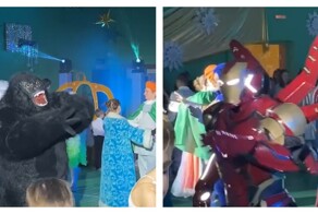 Новогодний праздник в екатеринбургской гимназии