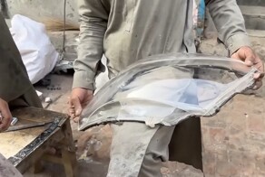 Ремонт фар по-пакистански