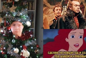 Жена уже отправила мужика за ёлочкой, или Предновогодняя подборка киномемов
