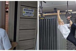 Отец построил сыну полосу препятствий