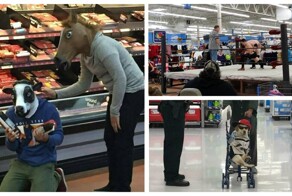 30 сумасшедших снимков из американского супермаркета Walmart