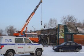 В Екатеринбурге сносят скандально известное кафе «Каспий»