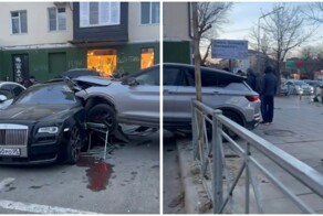 Geely прилетел в Rolls-Royce в Махачкале