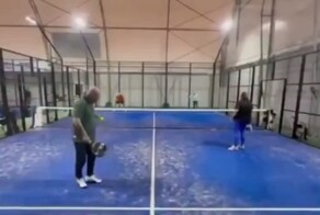 Торнадо сдул часть теннисного корта в Италии