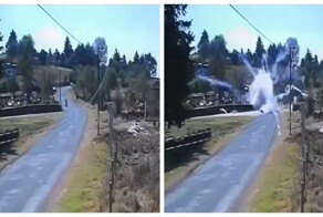 В Мексике у байкера внезапно начали детонировать фейерверки