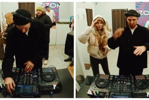 Парень устроил мини-дискотеку на пункте выдачи