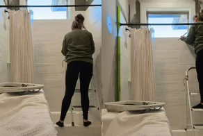 Покраска в ванной закончилась потерей зуба