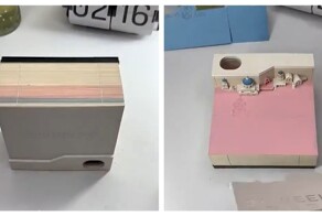 Необычный отрывной блокнот для заметок