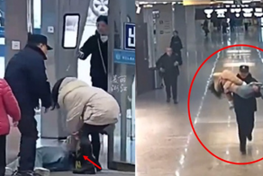 Мгновенная реакция охранника