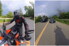 Красиво снятое ДТП