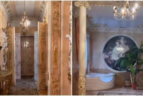 Позолоченная квартира в Одессе