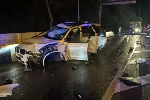 Тотальное ДТП на BMW