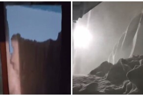 На Камчатке женщина оказалась в плену огромного сугроба