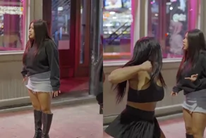 В Остине девушка нокаутировала другую прямо перед полицией