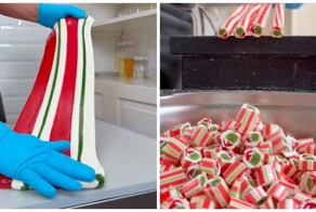 Карамель ручной работы в виде Гринча