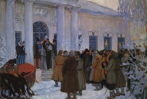 Церковь исходила из имущественных интересов и была против отмены крепостного права